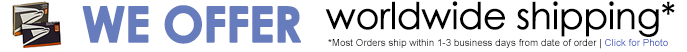 Free Same Day Shipping on orders placed before 2PM CT (Mon-Fri)